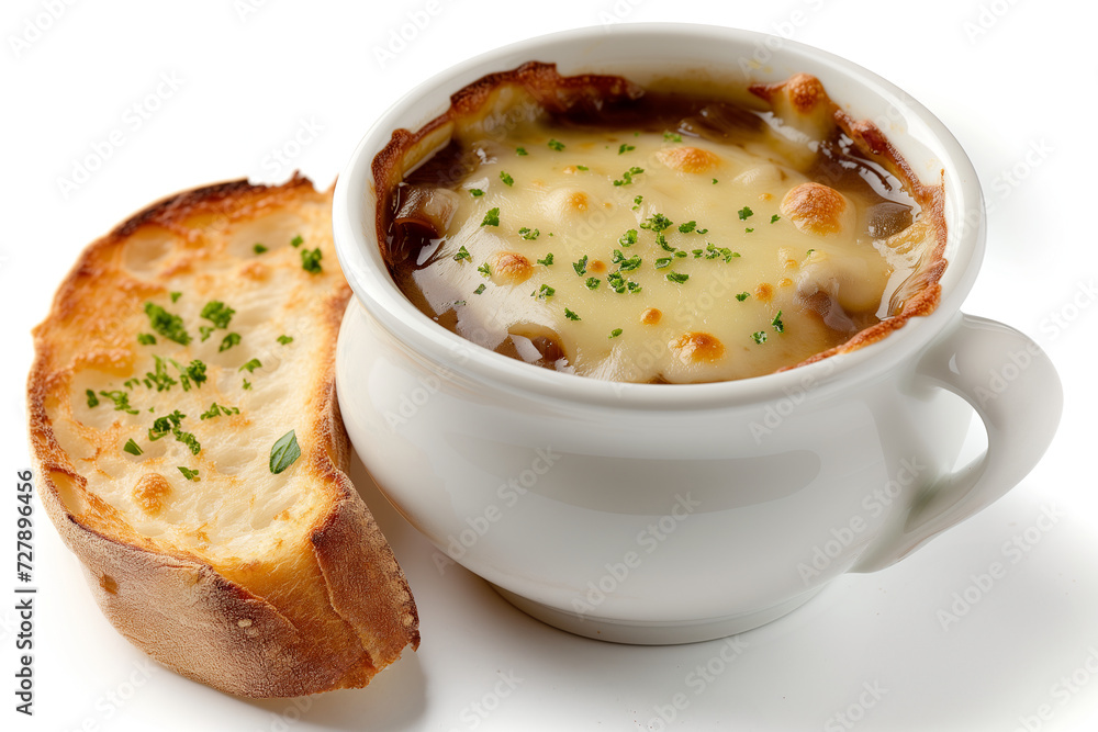 Hearty Potato Soup in White Mug Hearty Potato Soup in White Mug