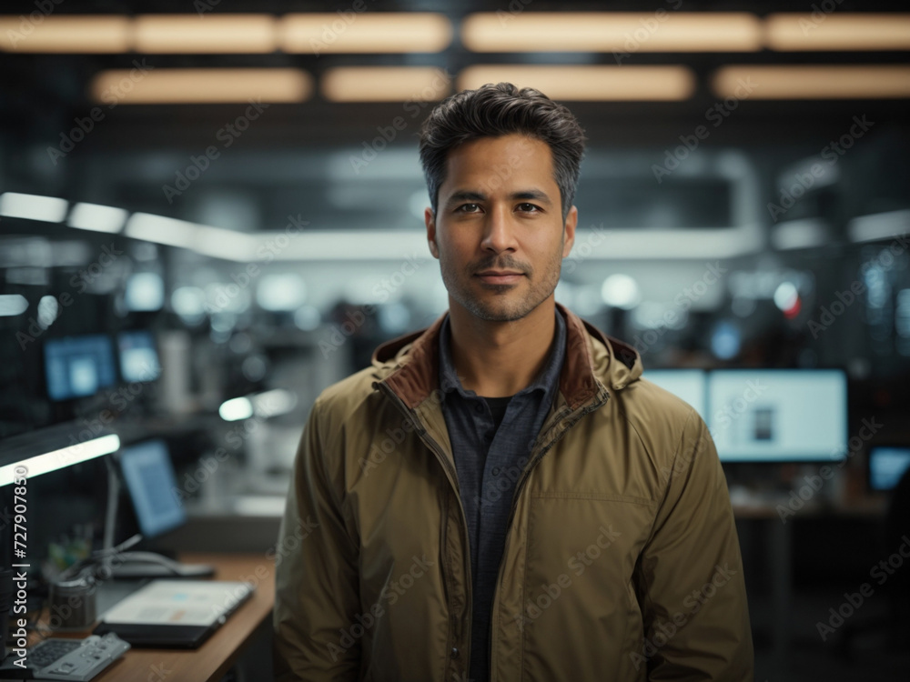 Startup Visionary: Portrait of a Tech Entrepreneur, Embarking on the Journey of Innovation and Leadership, Generative AI. Startup Visionary: Portrait of a Tech Entrepreneur, Embarking on the Journey of Innovation and Leadership, Generative AI.
