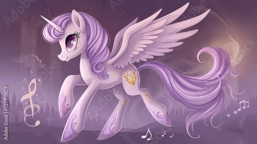 an image of Symphonic, an original character from 'My Little Pony Friendship is Magic' photo