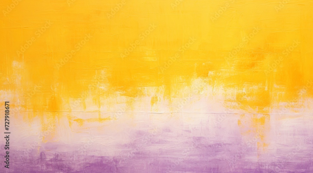 an abstract painting of yellow and purple colors an abstract painting of yellow and purple colors