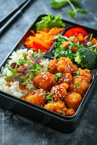 Artful Bento Box Delight!, street food and haute cuisine