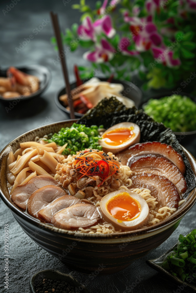 Creative Ramen Delight, street food and haute cuisine Creative Ramen Delight, street food and haute cuisine