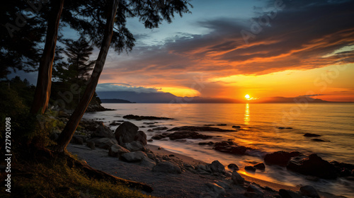 Sunrise from North Borneo Sabah Malaysia
