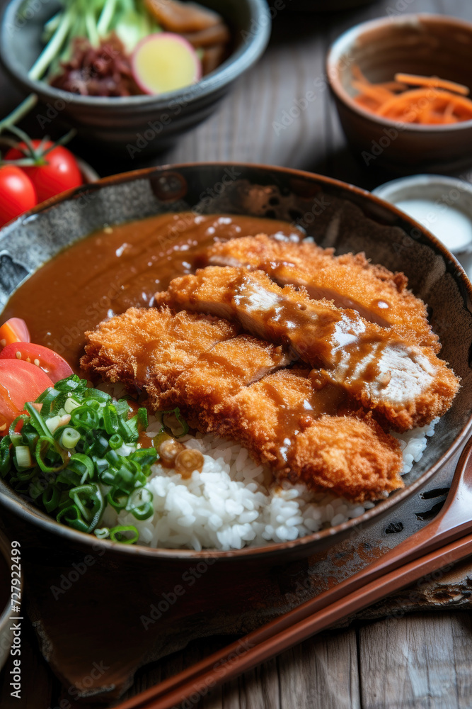 Captivating Katsu Chicken Delight, street food and haute cuisine Captivating Katsu Chicken Delight, street food and haute cuisine