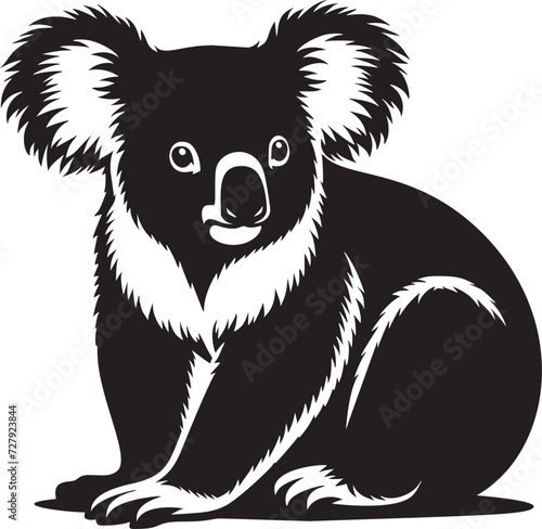 Curious Gaze of the Koala