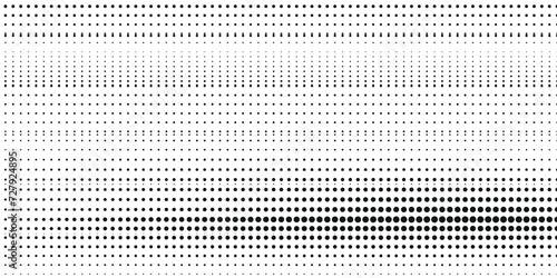 Black dots background. Vintage abstract modern print flat illustration
