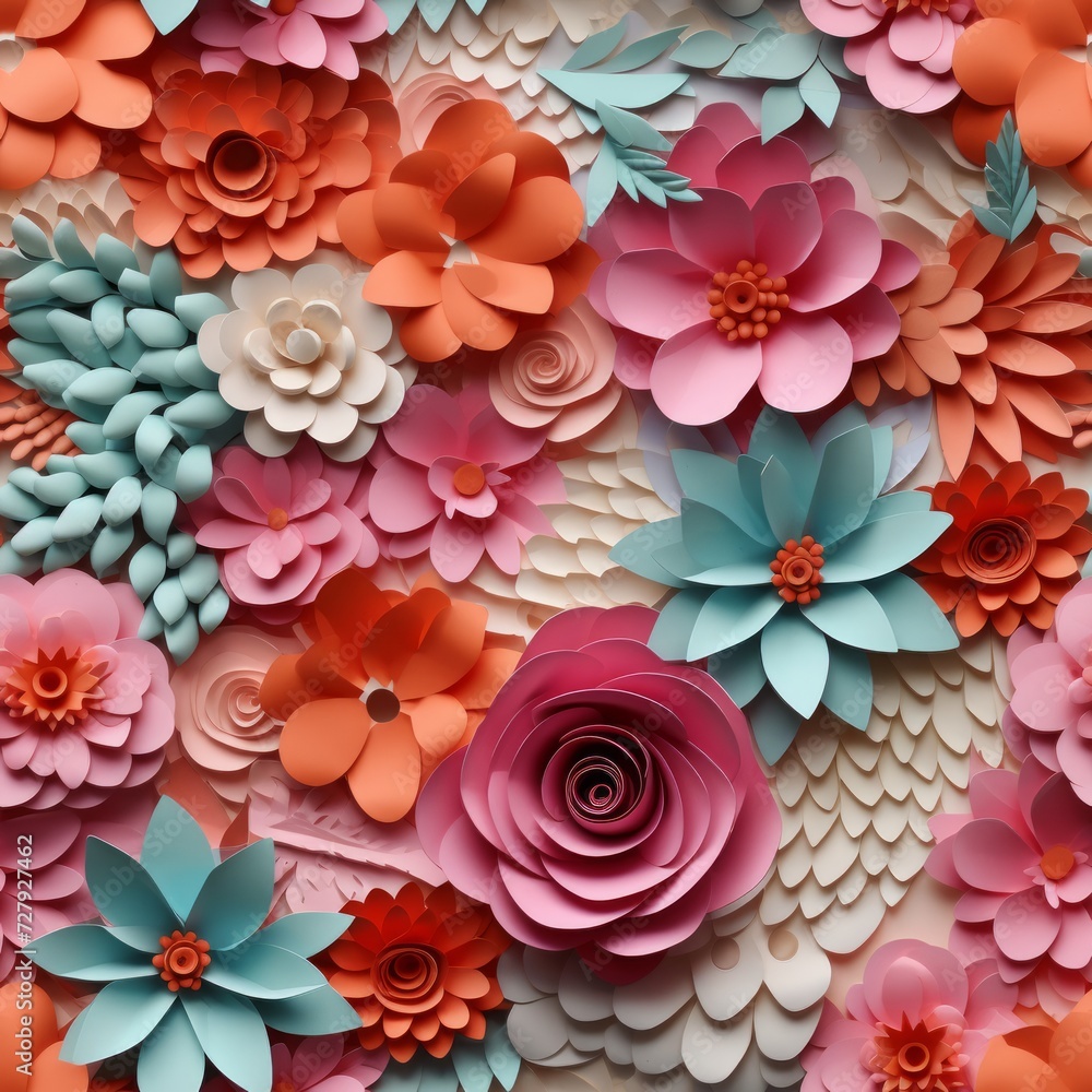 A vibrant collection of paper flowers in warm and cool tones, perfect for creative decor. A beautiful arrangement of paper crafted flowers.
A vibrant collection of paper flowers in warm and cool tones, perfect for creative decor. A beautiful arrangement of paper crafted flowers.