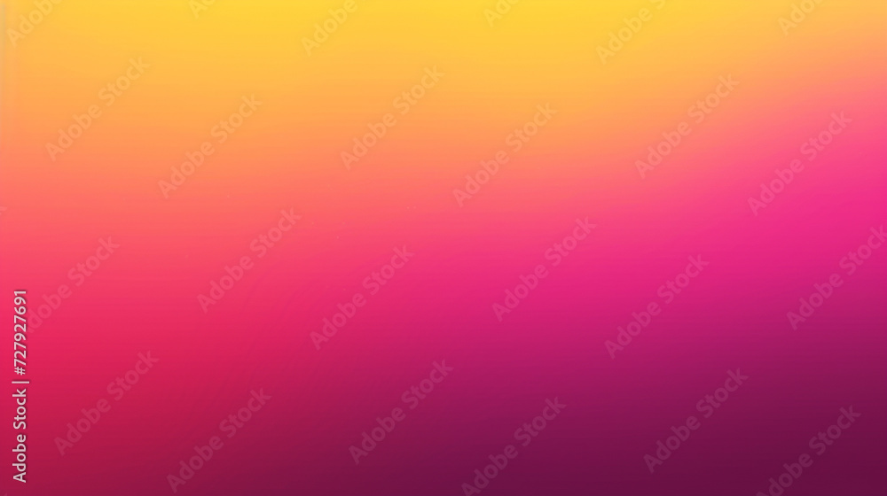 Obraz premium Sunshine yellow, deep pink, eggplant color gradient background. PowerPoint and Business background.