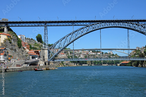 Portugal, view of Porto from Douro river © PackShot