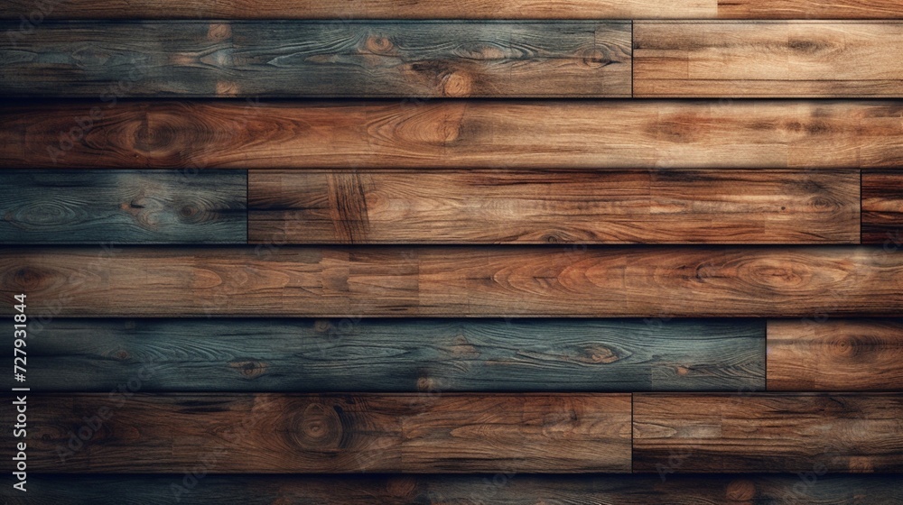 Fototapeta premium Wooden wall texture Ai Generative