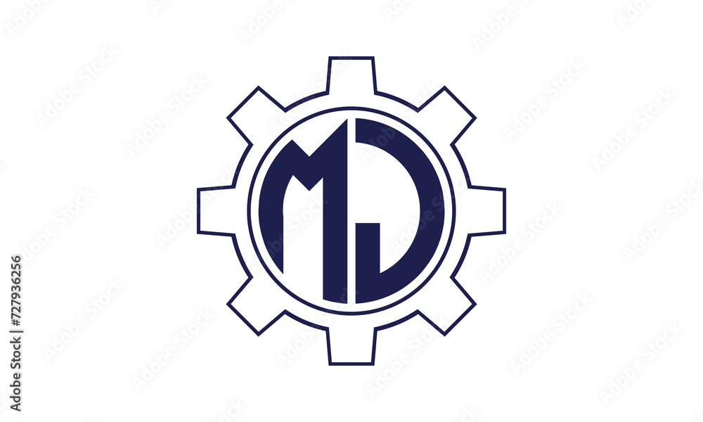 MJ initial letter mechanical circle logo design vector template. industrial, engineering, servicing, word mark, letter mark, monogram, construction, business, company, corporate, commercial, geometric MJ initial letter mechanical circle logo design vector template. industrial, engineering, servicing, word mark, letter mark, monogram, construction, business, company, corporate, commercial, geometric