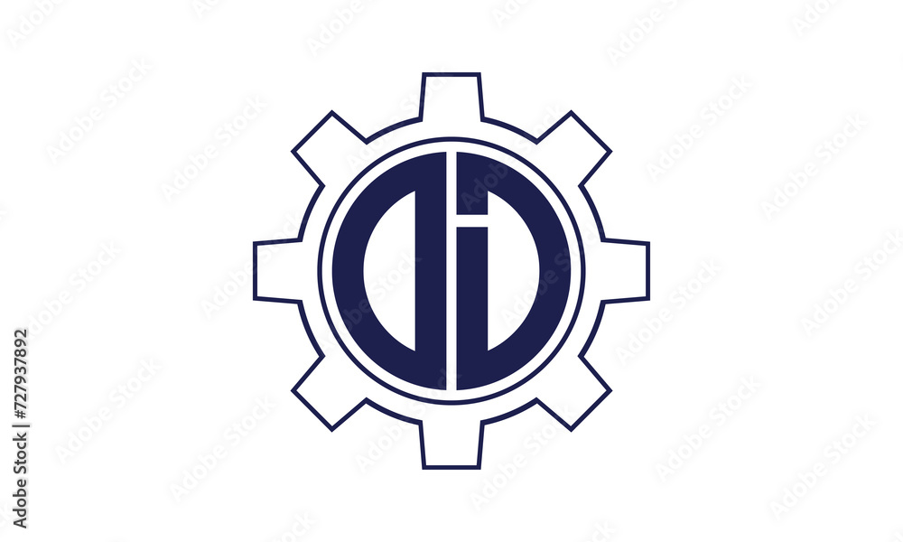 OD initial letter mechanical circle logo design vector template. industrial, engineering, servicing, word mark, letter mark, monogram, construction, business, company, corporate, commercial, geometric OD initial letter mechanical circle logo design vector template. industrial, engineering, servicing, word mark, letter mark, monogram, construction, business, company, corporate, commercial, geometric