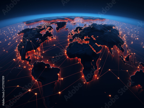 Worldwide Digital Network Representation