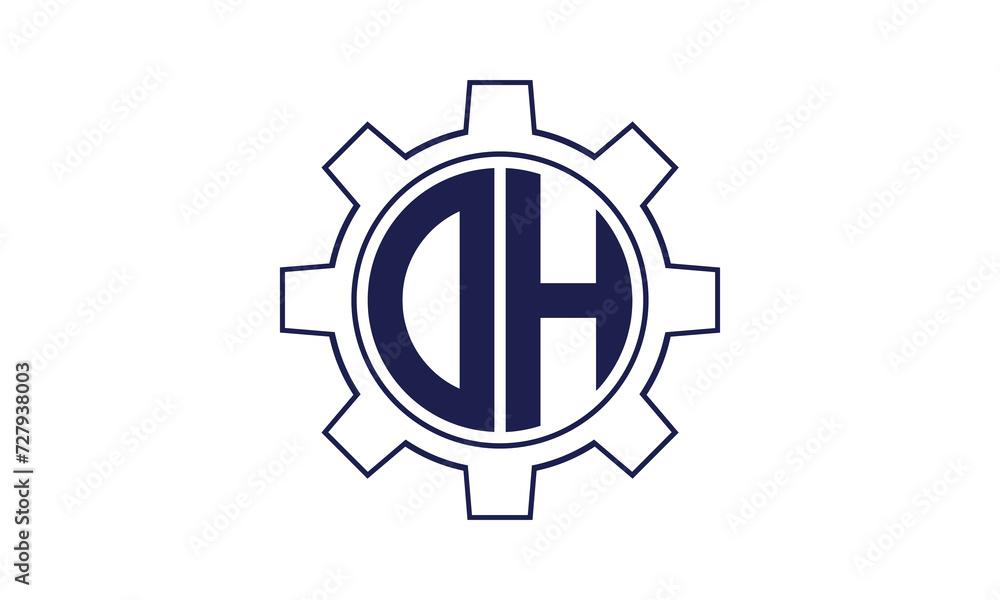 OH initial letter mechanical circle logo design vector template. industrial, engineering, servicing, word mark, letter mark, monogram, construction, business, company, corporate, commercial, geometric OH initial letter mechanical circle logo design vector template. industrial, engineering, servicing, word mark, letter mark, monogram, construction, business, company, corporate, commercial, geometric