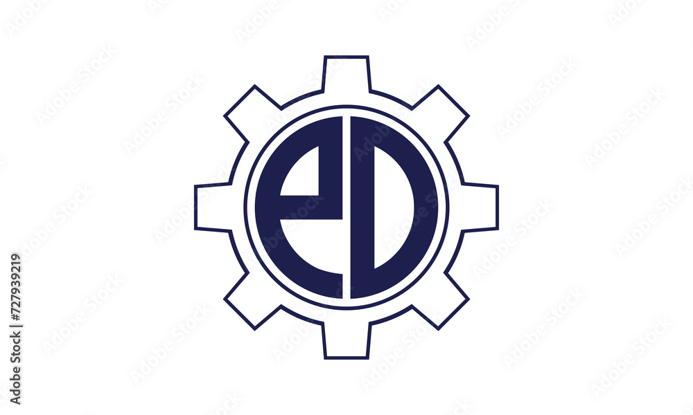 PO initial letter mechanical circle logo design vector template. industrial, engineering, servicing, word mark, letter mark, monogram, construction, business, company, corporate, commercial, geometric PO initial letter mechanical circle logo design vector template. industrial, engineering, servicing, word mark, letter mark, monogram, construction, business, company, corporate, commercial, geometric