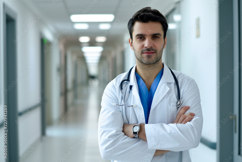 portrait of a smiling doctor portrait of a smiling doctor