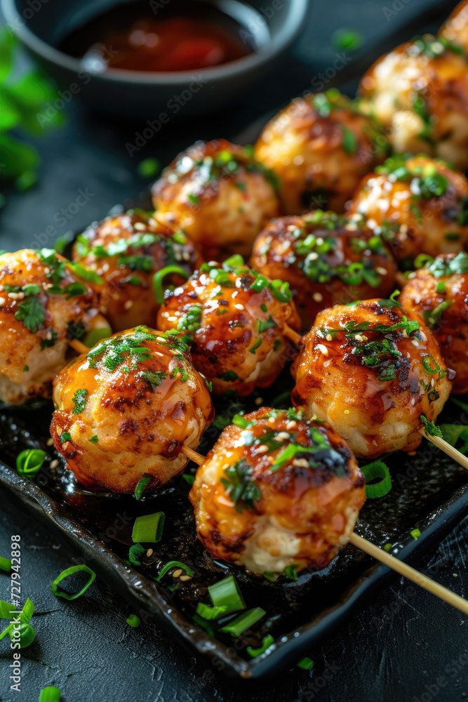 Delicious Octopus Balls: A Visual Delight, street food and haute cuisine Delicious Octopus Balls: A Visual Delight, street food and haute cuisine