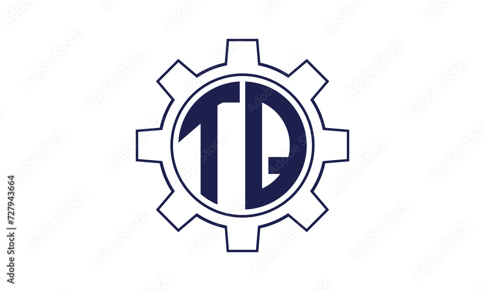 TQ initial letter mechanical circle logo design vector template. industrial, engineering, servicing, word mark, letter mark, monogram, construction, business, company, corporate, commercial, geometric TQ initial letter mechanical circle logo design vector template. industrial, engineering, servicing, word mark, letter mark, monogram, construction, business, company, corporate, commercial, geometric