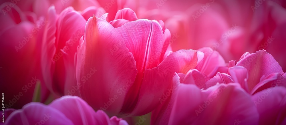 Exquisite Close-Up of Vibrant Pink Tulips Will Leave You Mesmerized Exquisite Close-Up of Vibrant Pink Tulips Will Leave You Mesmerized