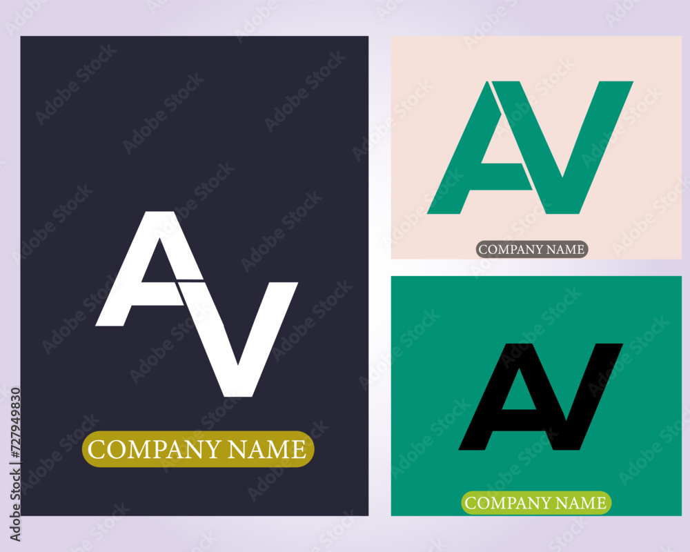 NEW BEST AV creative initial latter logo.AV abstract.AV latter vector Design.AV Monogram logo design .company logo NEW BEST AV creative initial latter logo.AV abstract.AV latter vector Design.AV Monogram logo design .company logo