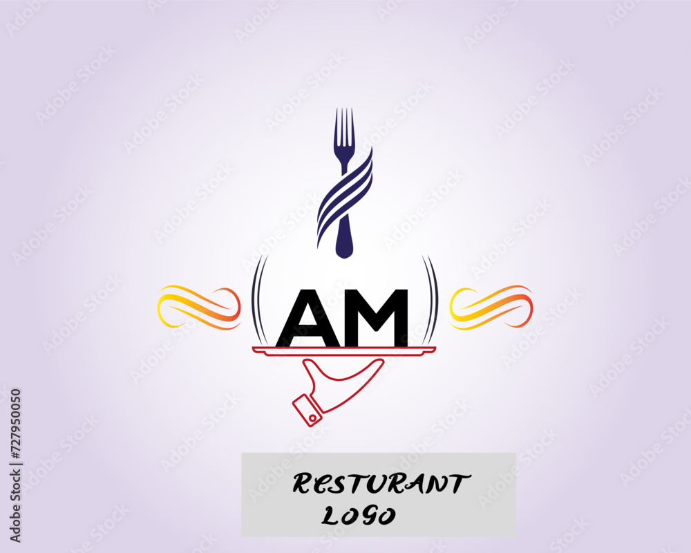 NEW BEST AM creative initial latter logo.AM abstract.AM latter vector Design.AM Monogram logo design .company logo