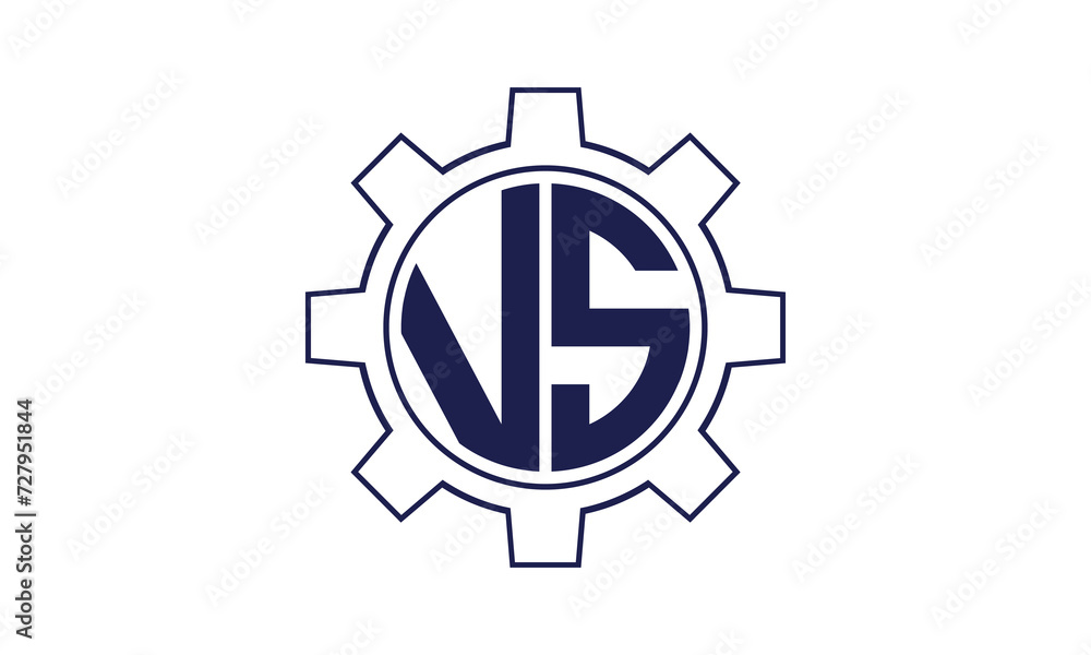 VS initial letter mechanical circle logo design vector template. industrial, engineering, servicing, word mark, letter mark, monogram, construction, business, company, corporate, commercial, geometric VS initial letter mechanical circle logo design vector template. industrial, engineering, servicing, word mark, letter mark, monogram, construction, business, company, corporate, commercial, geometric
