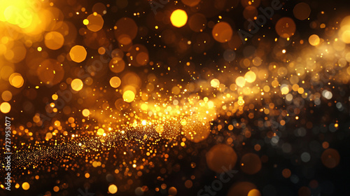 Abstract bright Gold sparkle background