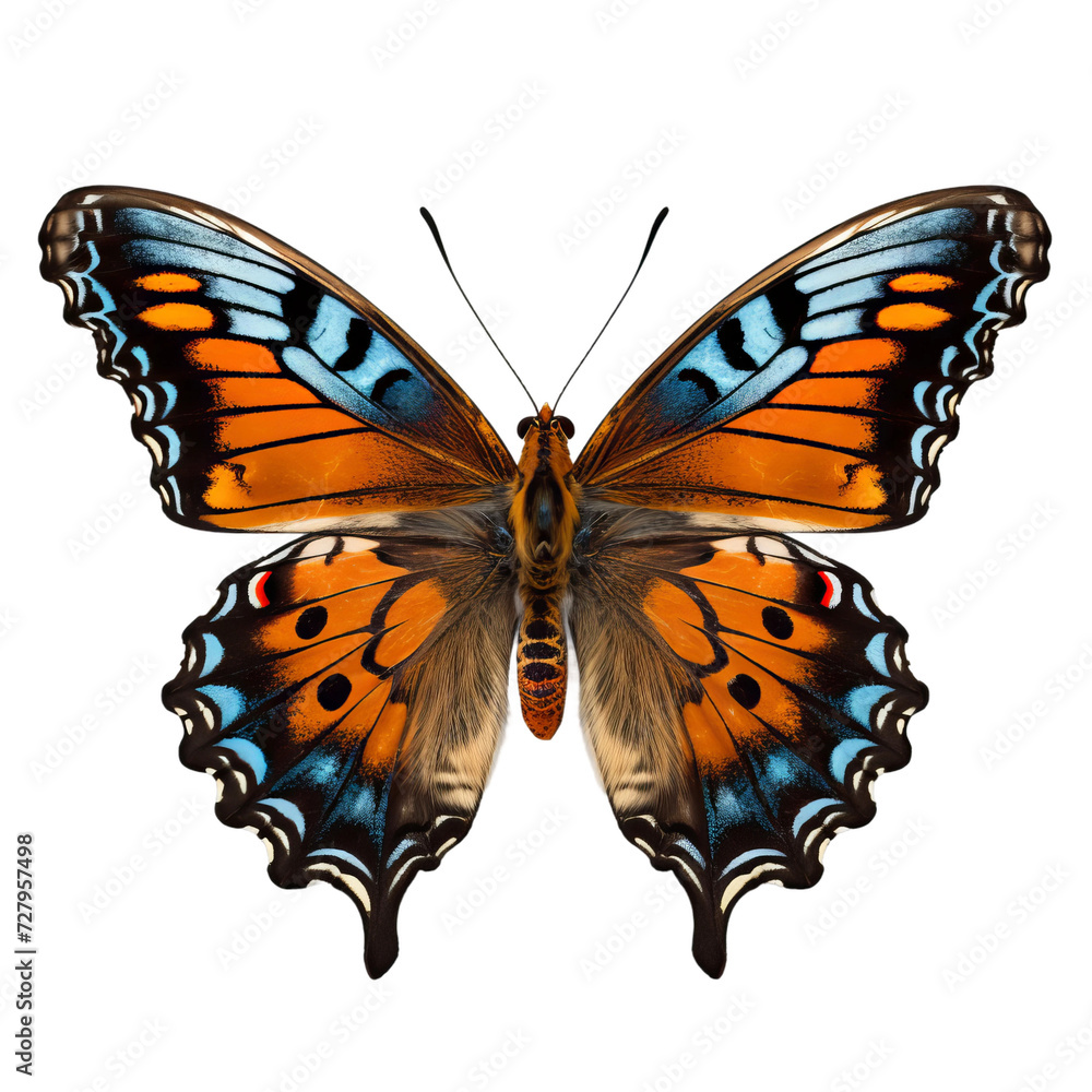 Fototapeta premium butterfly isolated on white background