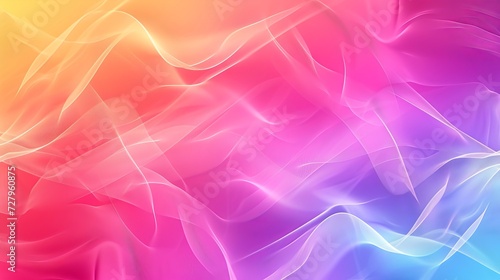 Abstract Colorful Gradient Mesh Background