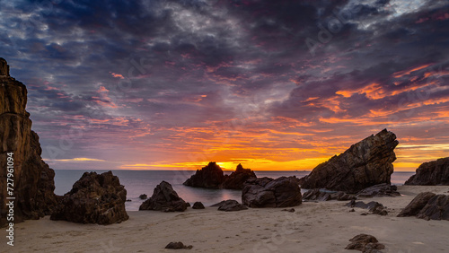 Da Nhay reef in Quang Binh, Vietnam photo