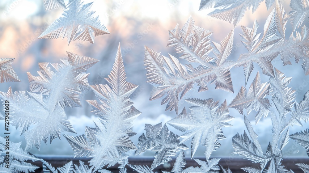 Frost Patterns on Window Frost Patterns on Window