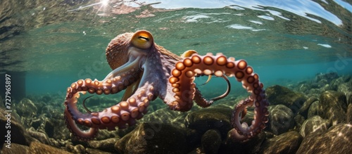 Octopus is a wandering spirit