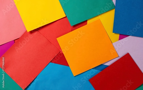 Colorful paper background, close-up. Colorful paper texture