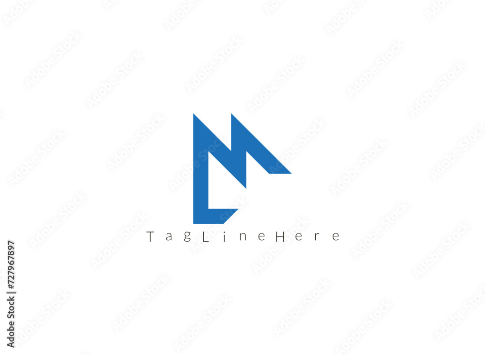 Creative LM latter logo useful and unique latter Creative LM latter logo useful and unique latter
