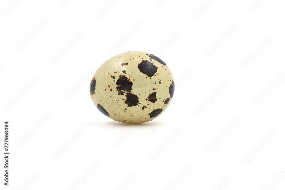 quail egg isolated on white