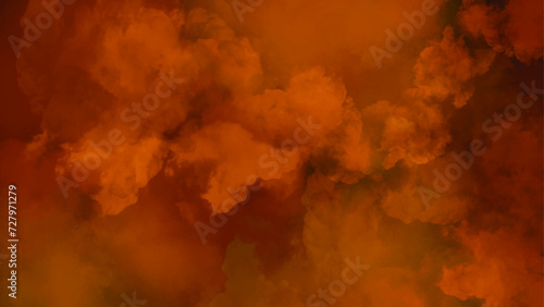  abstract hot sunrise or burning fire colors background. Bright Sunlight Orange Clouds watercolor background. abstract orange fire background texture,
