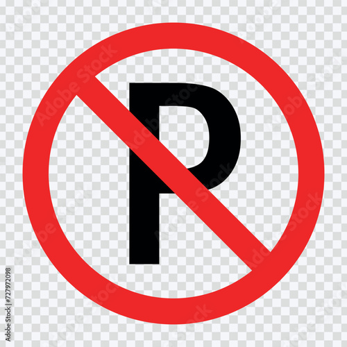 "Ensure clarity with our No Parking Vector Sign – A straightforward symbol for designated areas. Perfect for effective communication in traffic and parking visuals."