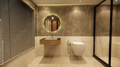 Bathroom interior design 