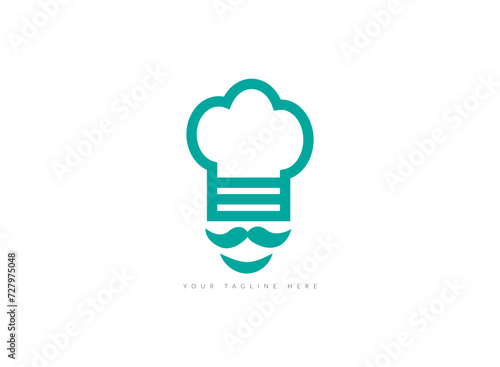 healthy food logo design .