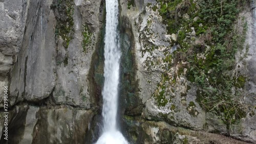 Cascade de Borbannaz, Chaumont, Haute-Savoie, France, Europe