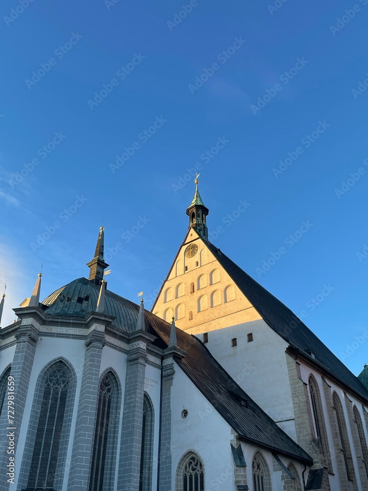 Naklejka premium The Cathedral from Freiberg