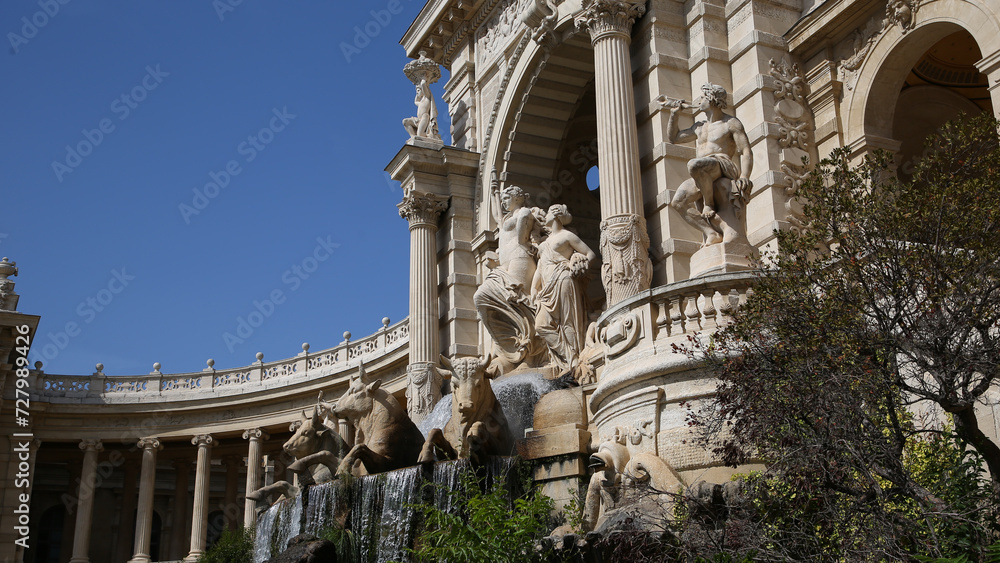 Palacio Longchamp, Marsella, Francia