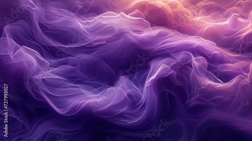 a close up of a purple and yellow background with a large amount of smoke coming out of the top of it.