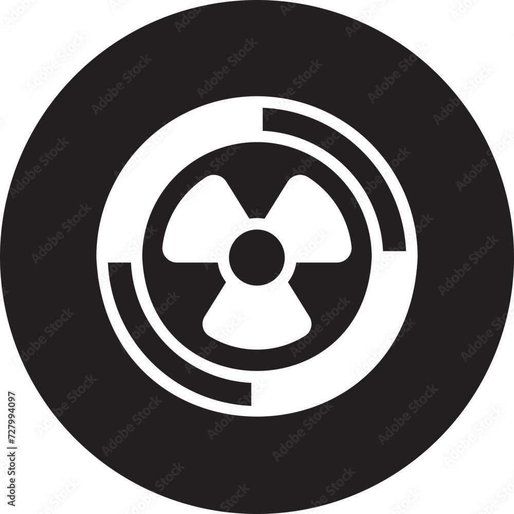 nuclear glyph icon nuclear glyph icon