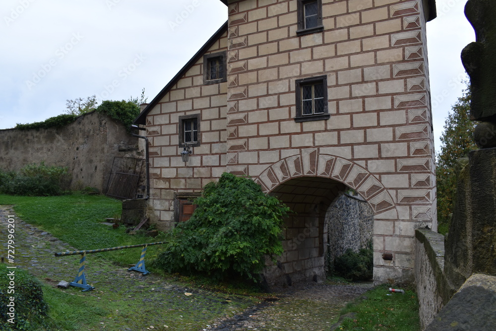 Fototapeta premium old stone house