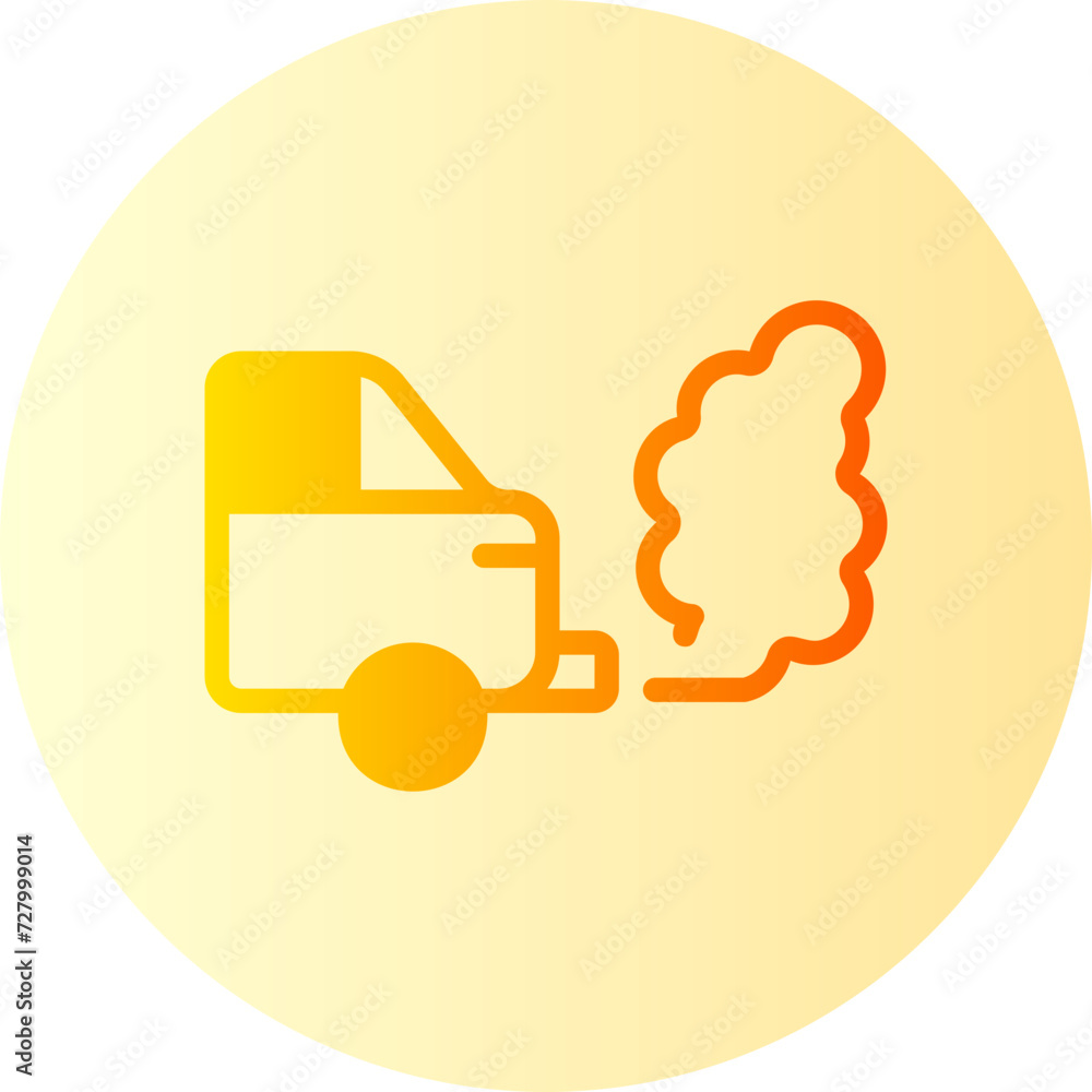 car gradient icon car gradient icon