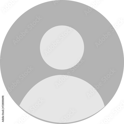 User Profile login, sign in and access authentication icon transparent vector, Default Avatar Profile Icon Vector. Social Media User Image, Person icon, User icon for web site, User icon vector.