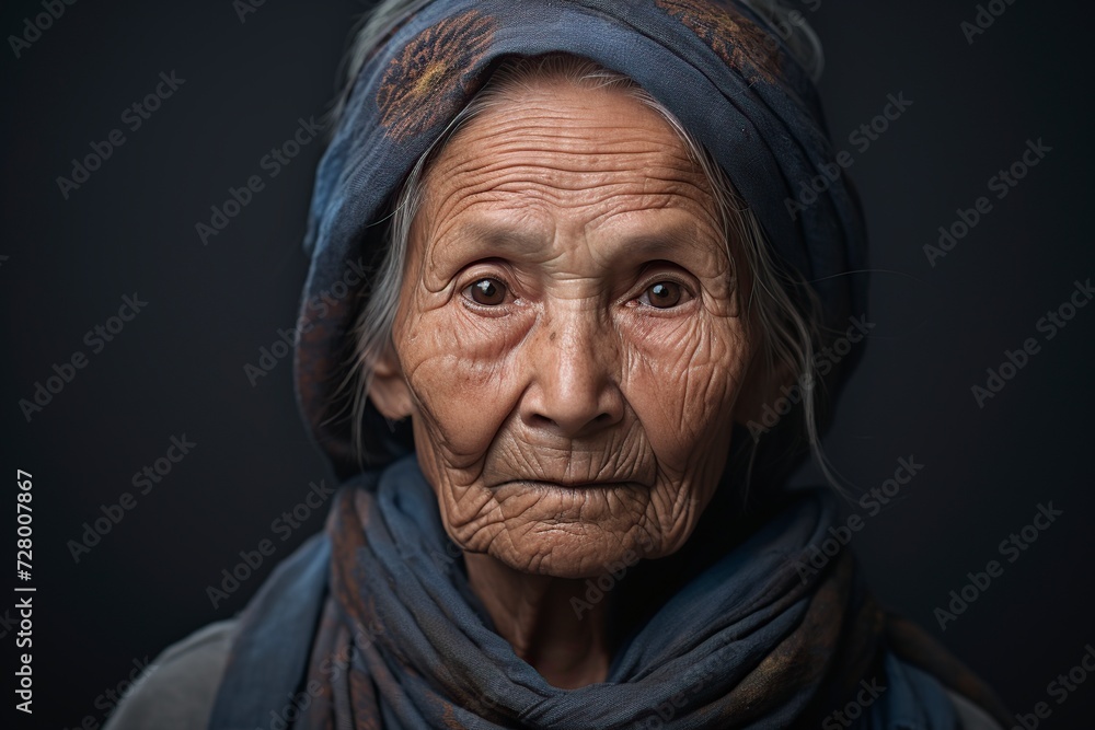 face of a beautiful old woman looking at the camera face of a beautiful old woman looking at the camera