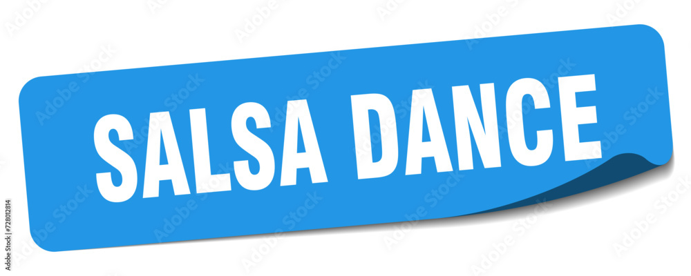 salsa dance sticker. salsa dance label salsa dance sticker. salsa dance label