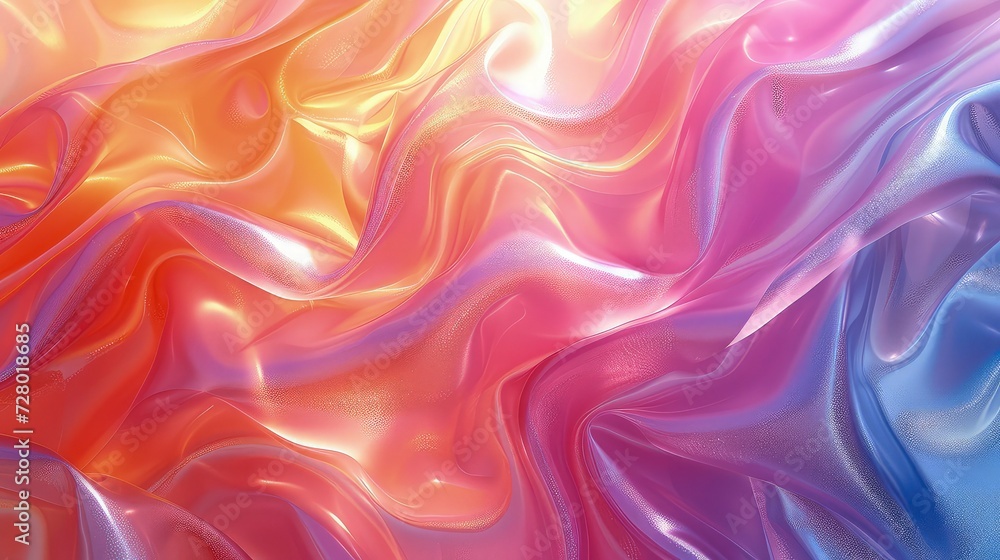 Transparent very smooth stretched plastic background, slight iridescent shimmer effect. Transparent very smooth stretched plastic background, slight iridescent shimmer effect.